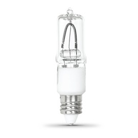 Feit Electric Q75/CL/MC 75-Watt Halogen T4 Bulb