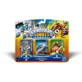 Skylanders Giants Battlepack #1 - Chop Chop - Dragonfire Cannon - Shroomboom