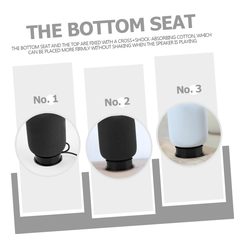 Operitacx Wireless Speaker Stand for Sturdy Speaker Holder with Elegant