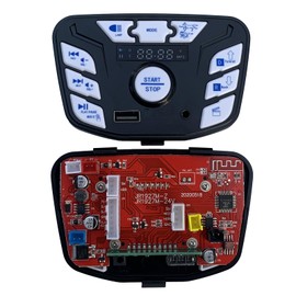 JR1927M-Z 24V Children's Electric Vehicle Central Control, with Music Playback, Power Supply, Forward and Backward Functions,Stroller Ride On Car Replacement Parts