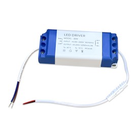 LED Trafo 24V 30W, LED Treiber 230V auf 24V 1.25A Konstantspannungs, AC/DC Schalttransformator, Netzteil für Beleuchtung, Nicht Dimmbar, Geeignet für Streifen, Lampen und Mehr