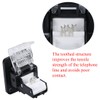 QIANRENON RJ11 Panel Mount Cat3 Telephone in-line Dual Ended Coupler
