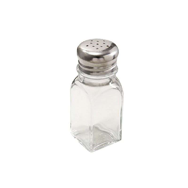 Culinary Depot Glass Salt and Pepper Shakers - Set of