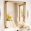 TETOTE Wooden Mirror for Bathroom Vanity 30 x 36 Inch