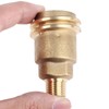 Mtsooning QCC1 Nut Propane Gas Fitting Adapter with 1/4" Male