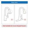 Kitchen Sink Pull-Down Faucet, Head Replacement Part 3 Functions Pull-Out