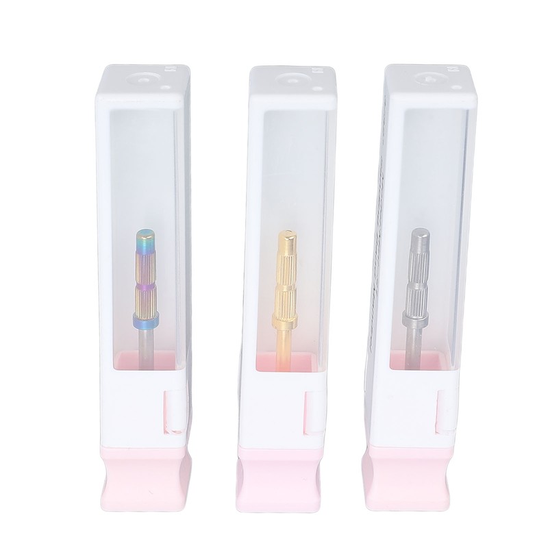 3pcs 3mm Nail Mandrel Stainless Steel Manicure Pedicure Mandrel Rods