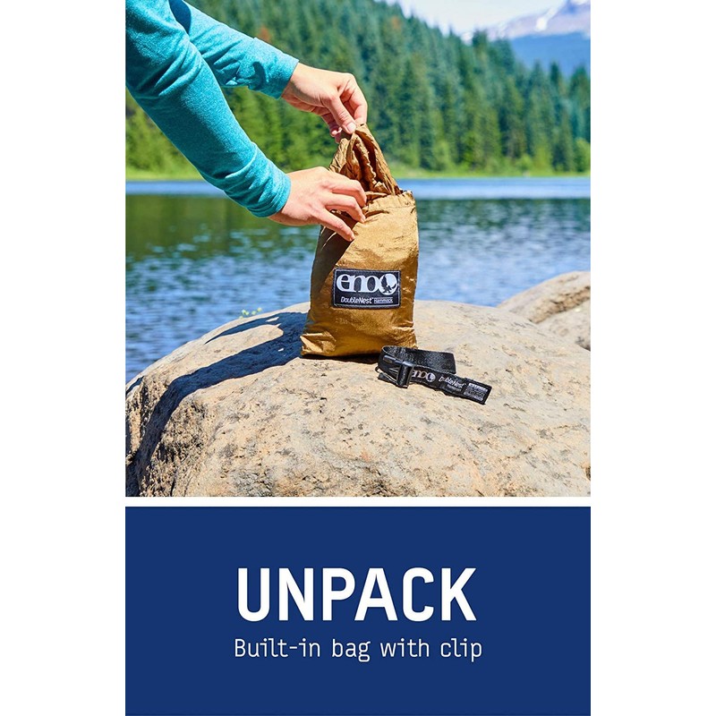 Eno Double Nest Hammock - Khaki/Olive, N/A