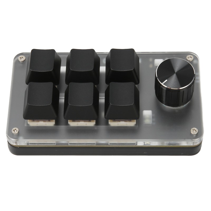 Mini Keypad Knob Design Red Switch Dual Mode Plug and