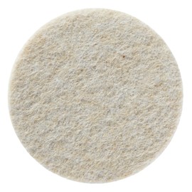 Scotch Felt Pads, Felt Furniture Pads for Protecting Hardwood Floors, Round, 2 in. Diameter, Beige, 6 Pads