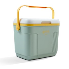 喜马拉雅 Himalaya 23 Quart Camp Cooler - Insulated Ice Chest 48 Hours Ice Retention Portable Handle - Bear Proof Travel Ice Box for Beach Drink BBQ Fishing Camping Outdoor (22L)