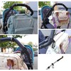 Pram Hook for Changing Bag, Non-Slip Pram Hook, Carabiner Pram