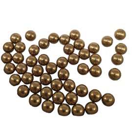 Pack of 50 Balls 1/4" 6.35mm Solid Brass Bearing Balls