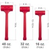 3-Piece Premium Dead Blow Hammer and Unicast Mallet Set -