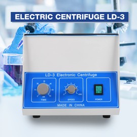 LFGUD Electric Centrifuge Machine, 50ml x 6 Desktop Lab Centrifuge Machine Medical Centrifuge w/Timer and Speed Control for Plasma PRP Blood PRP, 4000 RPM, 110V
