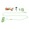 Reptile Pet Leash Kit Christmas Reptile Harness with Skirts Hat