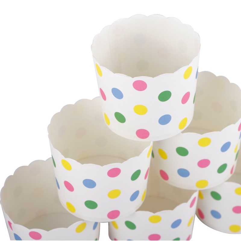 Webake Muffin Papierförmchen Cupcake Formen Papier 50 Stück Muffinförmchen in