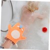 CORHAD 3Pcs Shower Scrubber Cartoon Cotton Bath Mitts for Lightweight