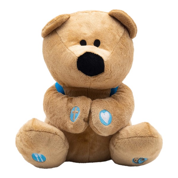 BibleToys Prayer Bear 10' Plush Stuffed Animal with Prayer Book