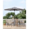 GarveeLife 9FT Outdoor Patio Umbrella, Outdoor Table Umbrella, Market Umbrella