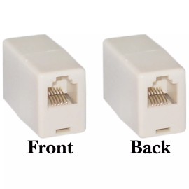 cable wholesale RJ11 / RJ12  6P6C - Straight - Telephone Inline Coupler MC-6P6C-ST