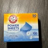 Arm & Hammer Power Sheets Laundry Detergent,Fres<wbr/>h Linen 50ct