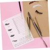 FOMIYES Eyelash Grafting Acrylic Display Tray for Lash Extensions Lash