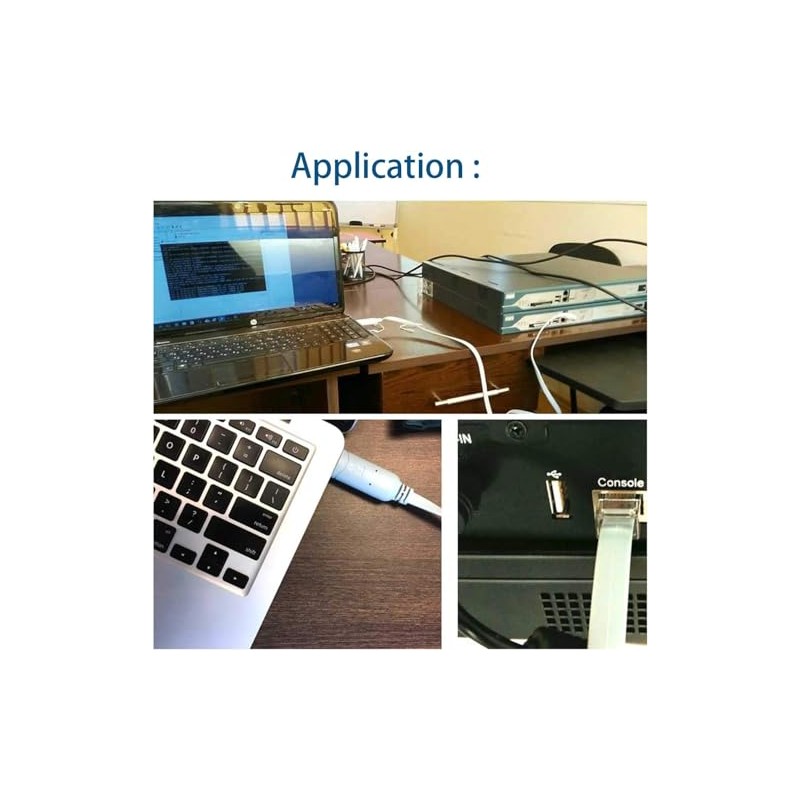 Mendouconert Micro USB to RJ45 RS232 Serial Console Cable for