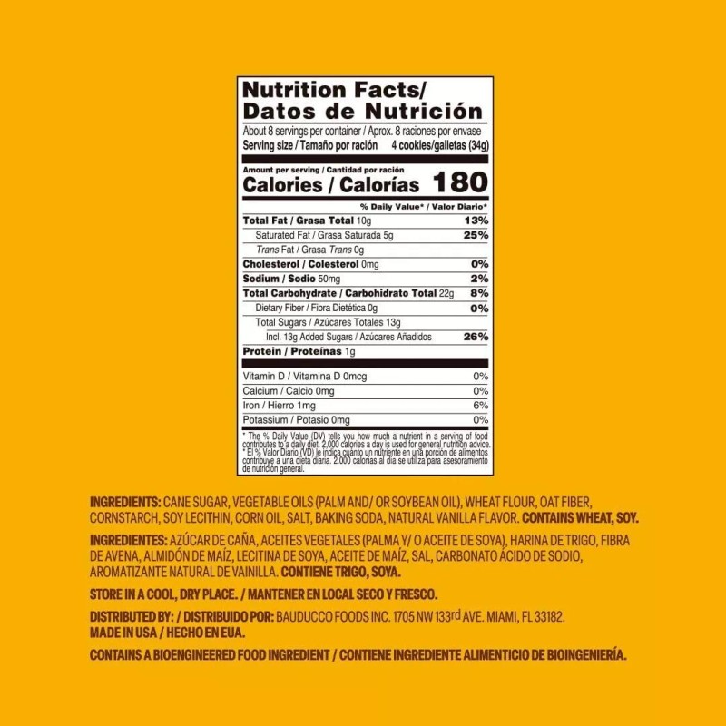 "Bauducco" Bauducco Strawberry Wafer Cookies 9.0 oz - Indulgent 3-Layer