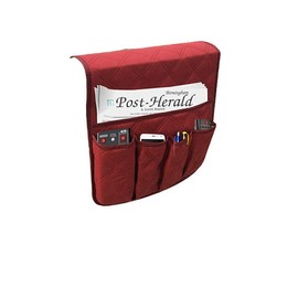 5 Pockets Couch Organizer Remote Storage Holder Sofa Chair Arm Control Rest bag, 35.4x13.4 in, Ideal for Couch and Chair Storage