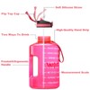 ETDW Gallon Water Bottle Jug witth Straw Cleaning Brush, 128oz