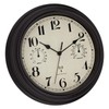 Foxtop Wireless Wall Clock, Indoor Outdoor Weatherproof Wall Clock with