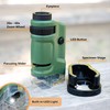 Carson Microbright 20-40x LED Light Pocket Microscope MM-24
