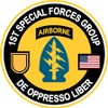 1st Special Forces Group US Army Challenge Coin