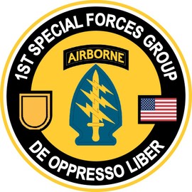 1st Special Forces Group US Army Challenge Coin