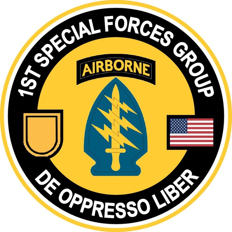 1st Special Forces Group US Army Challenge Coin