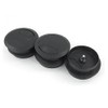 VILLFUL Mm Black Desk Grommet Cable Cover for Desk Hole