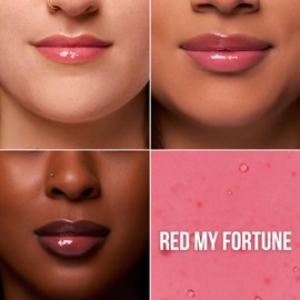 Beauty Creations - Tinted Luxe Lip Oil Duo Bold Moves - Set de 2 Aceites Labiales con Color, Tonos Red My Fortune y No Shade, Vitamina E, Tinte Translúcido y Acabado Brillante