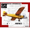 Ok Pilot Model Airplane Plans (RC): Piper Cub J-3 56"