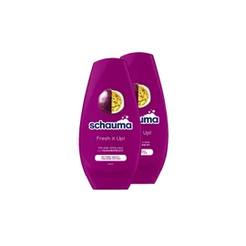 Schauma Schwarzkopf Fresh It Up! Conditioner (2 x 250 ml), Hair Conditioner Nourishes Stressed Hair Tips, Conditioner Gives Smoothness without Weigh Down
