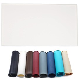 AMZNOVA Cat Feeding Mat, Silicone Pet Food Mat, Food Grade Waterproof Anti-Messy Raised-Edges Mat for Puppy Kitty Dog Cat, S(19x12inch), Ivory