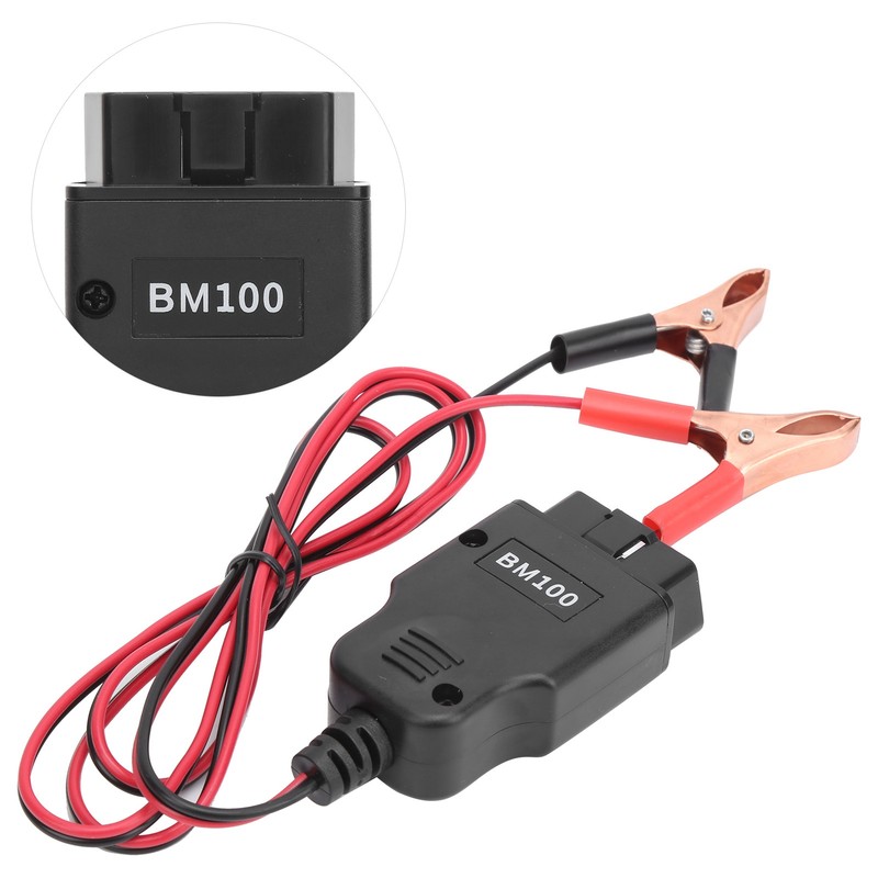 12V Car Battery Testing Tool OBD2 Memory Saver Cable Universal