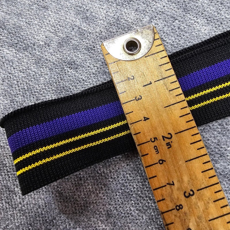 Knit Rib Cuff & Neck Trim Stretch Striped Ribbing, Revamp