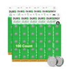 DURNERGY 395 Watch Battery 100 Pack, AG7 Battery SR927SW Watch