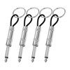 Marshall Key Hanger Keychain Guitar Keychain Plug Keychain Portable Alloy