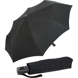 Doppler Carbonsteel Magic Auto Open & Close Folding Umbrella Black 5 Year Warranty