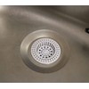 fiXte Plastic Sink Strainer - White Pack of 2. Small