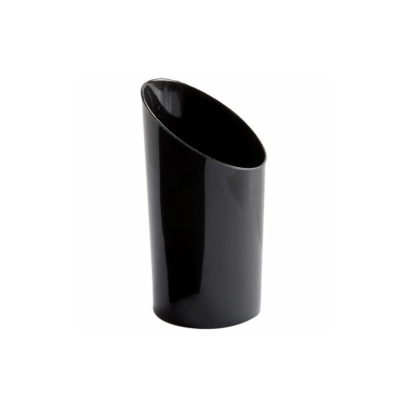 Bluesky Trading MiniWare Black Plastic Angled Cups (2.5 Oz.) -