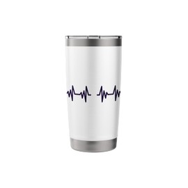 Gamer pc gaming consoles video games Heartbeat gamer Stainless Steel Insulated Tumbler