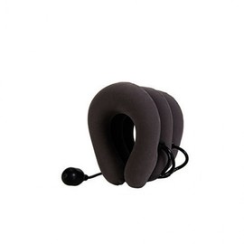 LW Portable 3-stage neck stretcher Air injection Correct posture air cushion Neck protector E 3-stage cushion Neck stretcher navy 2ea